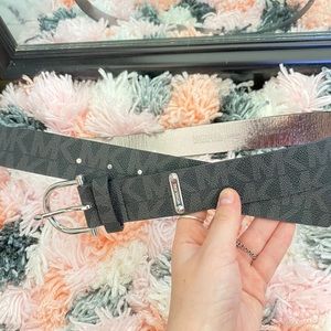 Black Michael Kors belt